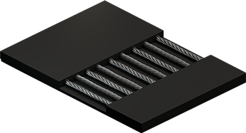 Steelcord ™ ️ Cinturones: sección transversal